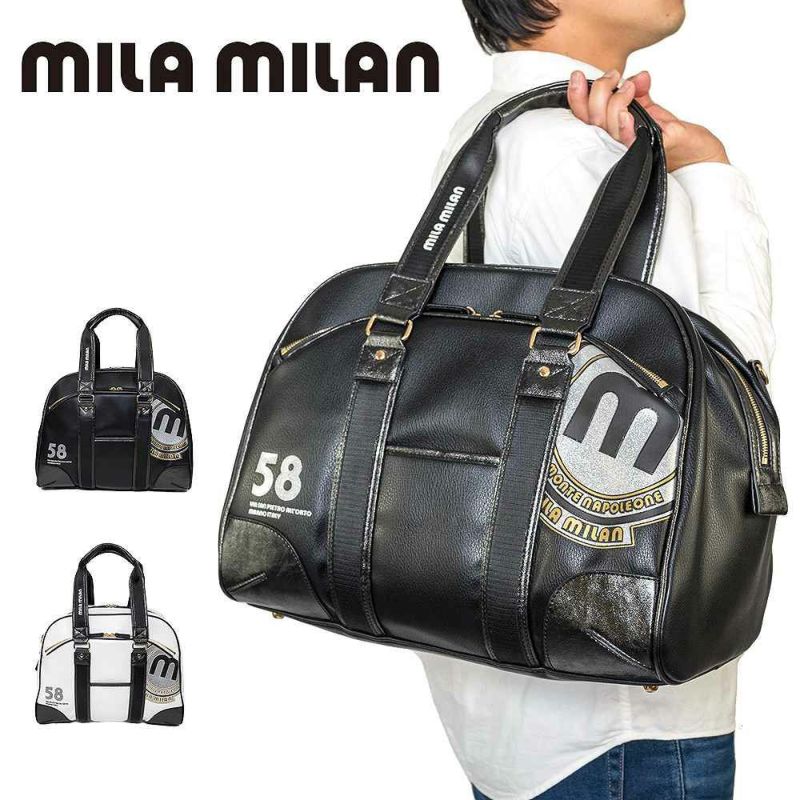ミラ・ミランボストンバッグバッグmilamilanバビラメンズレディースボストンバックゴルフボストンゴルフバッグ大容量大きいスポーツ旅行キャンプブランドトラベル1泊2泊大人おしゃれミラミラン251301
