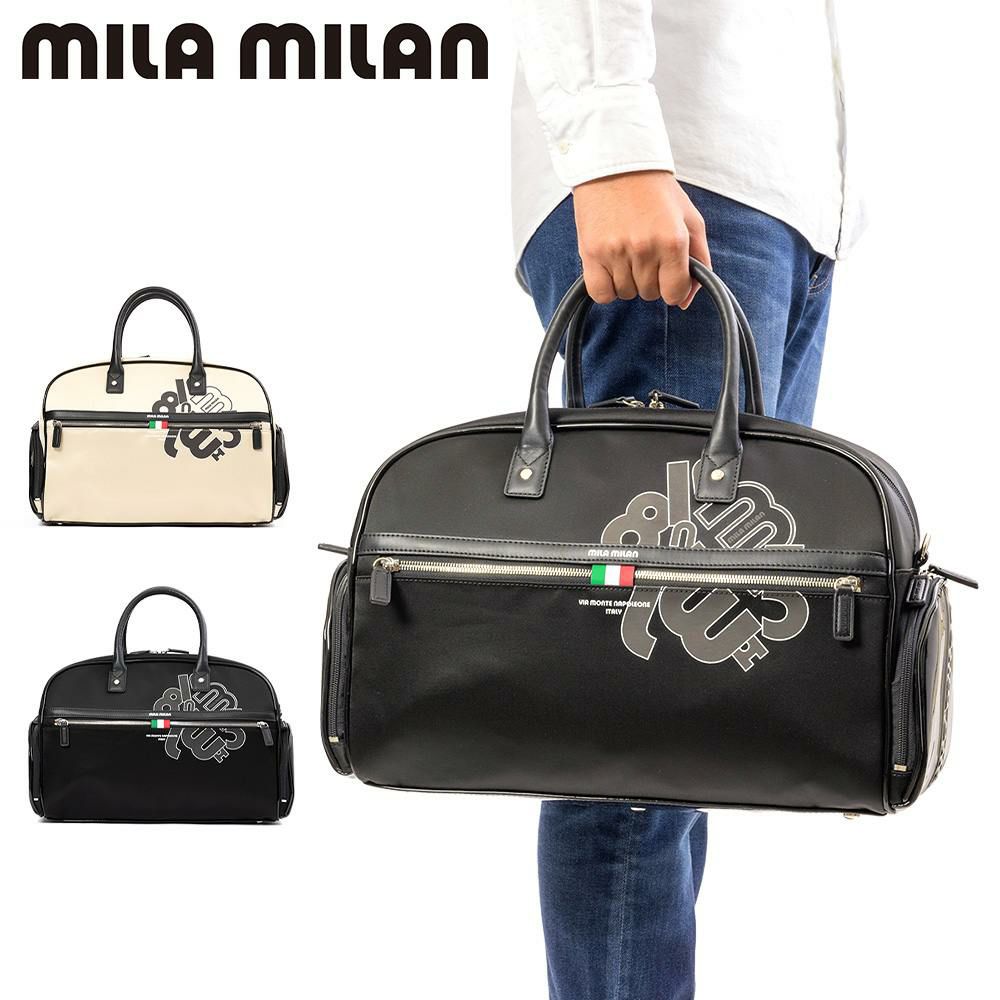 ミラ・ミランボストンバッグバッグmilamilanエリオメンズレディースボストンバックゴルフボストンゴルフバッグ大容量大きいスポーツ旅行キャンプブランドトラベル1泊2泊大人おしゃれミラミラン256311
