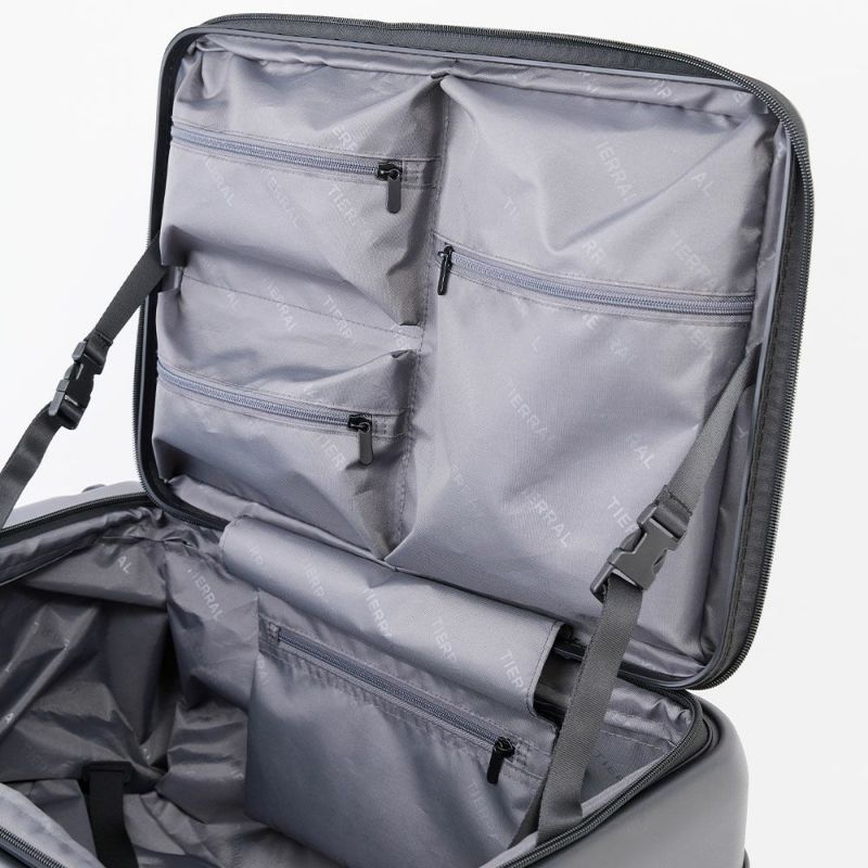 【正規1年保証】スーツケースTOMARUM2.0Mサイズ容量拡張70L80L4泊5泊6泊トマル2.0ドアオープン軽量キャリーケースキャリーバッグおしゃれ軽い頑丈丈夫旅行修学旅行TSAロックTIERRALティエラル