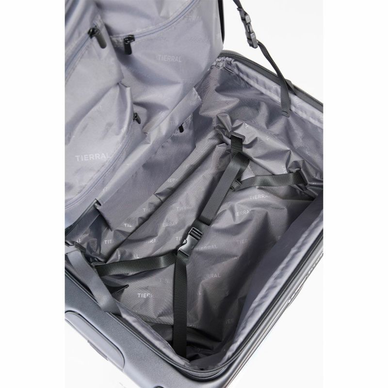 【正規1年保証】スーツケースTOMARUM2.0Mサイズ容量拡張70L80L4泊5泊6泊トマル2.0ドアオープン軽量キャリーケースキャリーバッグおしゃれ軽い頑丈丈夫旅行修学旅行TSAロックTIERRALティエラル