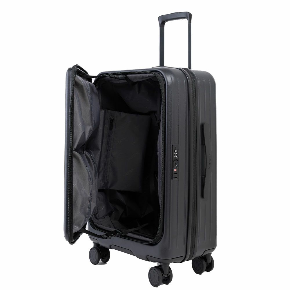 【正規1年保証】スーツケースLサイズ85L94L容量拡張TIERRALティエラル7泊8泊9泊大容量ドアオープン大型キャリーケースキャリーバッグおしゃれ頑丈丈夫旅行TSAロックTOMARUL