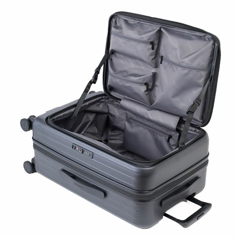 【正規1年保証】スーツケースLサイズ85L94L容量拡張TIERRALティエラル7泊8泊9泊大容量ドアオープン大型キャリーケースキャリーバッグおしゃれ頑丈丈夫旅行TSAロックTOMARUL