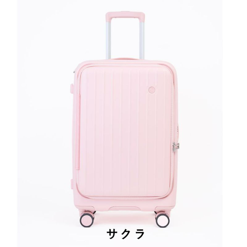 【正規1年保証】スーツケースTOMARU50L容量拡張56L3泊4泊5泊ドアオープン軽量キャリーケースキャリーバッグおしゃれ軽い頑丈丈夫旅行修学旅行TSAロックTIERRALティエラル