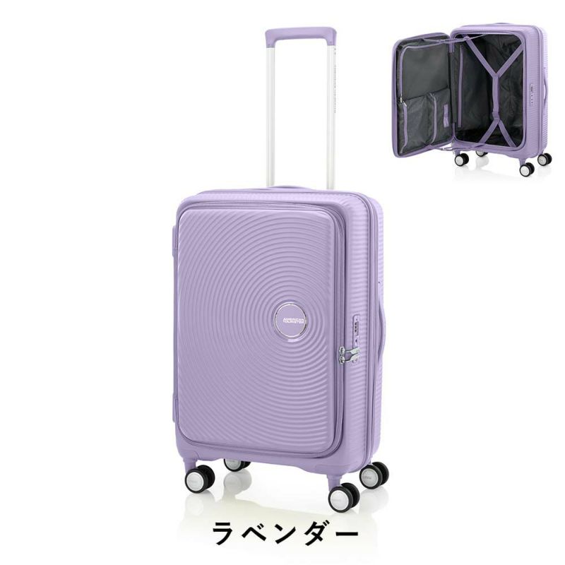 【正規取扱店】スーツケースアメリカンツーリスターMサイズ容量拡張AmericanTouristerCURIOキュリオ75L91L4泊5泊6泊軽量キャリーケース大容量大きめおしゃれかわいい旅行148233