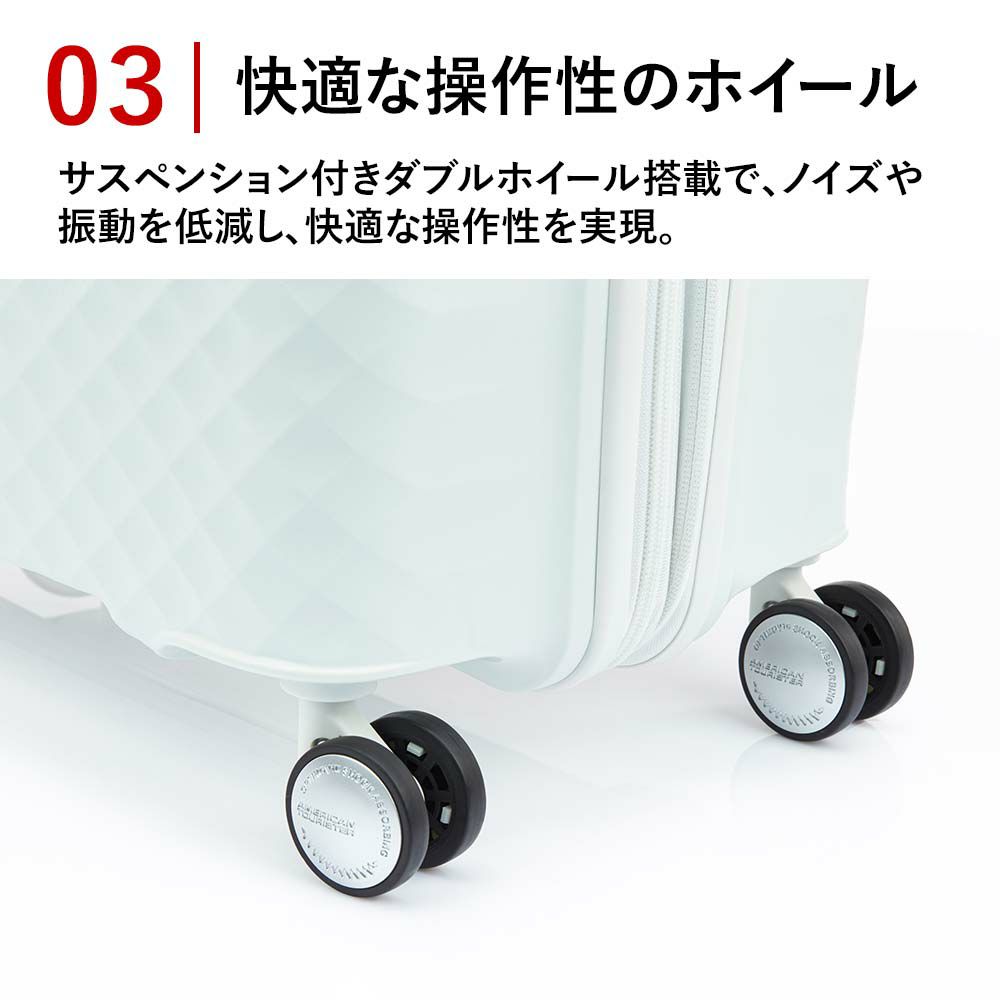 【正規取扱店】スーツケース機内持ち込みアメリカンツーリスターSサイズ容量拡張AmericanTouristerSQUASEMスクアセム31L37L1泊2泊3泊軽量キャリーケース機内持込おしゃれかわいい旅行145745