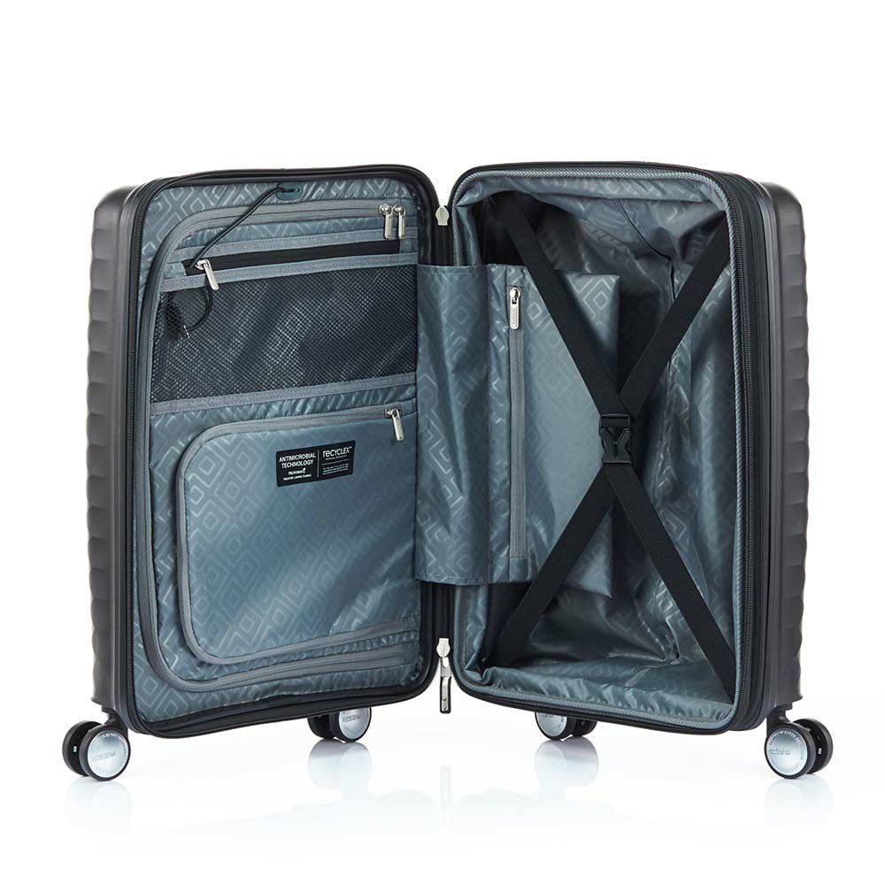 【正規取扱店】スーツケース機内持ち込みアメリカンツーリスターSサイズ容量拡張AmericanTouristerSQUASEMスクアセム31L37L1泊2泊3泊軽量キャリーケース機内持込おしゃれかわいい旅行145745