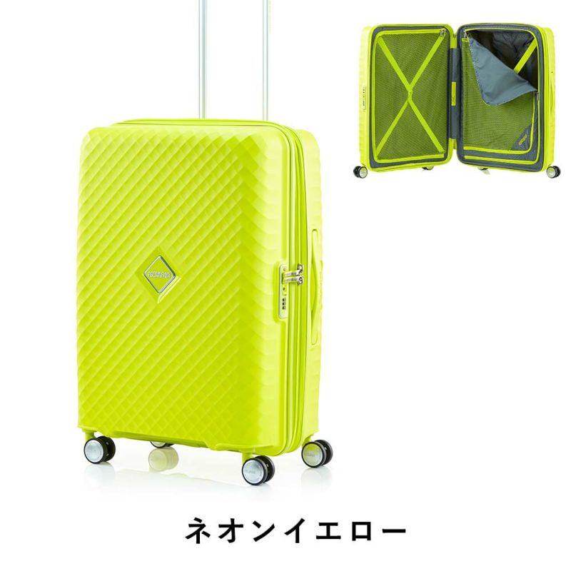 【正規取扱店】スーツケースアメリカンツーリスターMサイズ容量拡張AmericanTouristerSQUASEMスクアセム69L78L4泊5泊6泊軽量キャリーケース大容量大きめおしゃれかわいい旅行145746