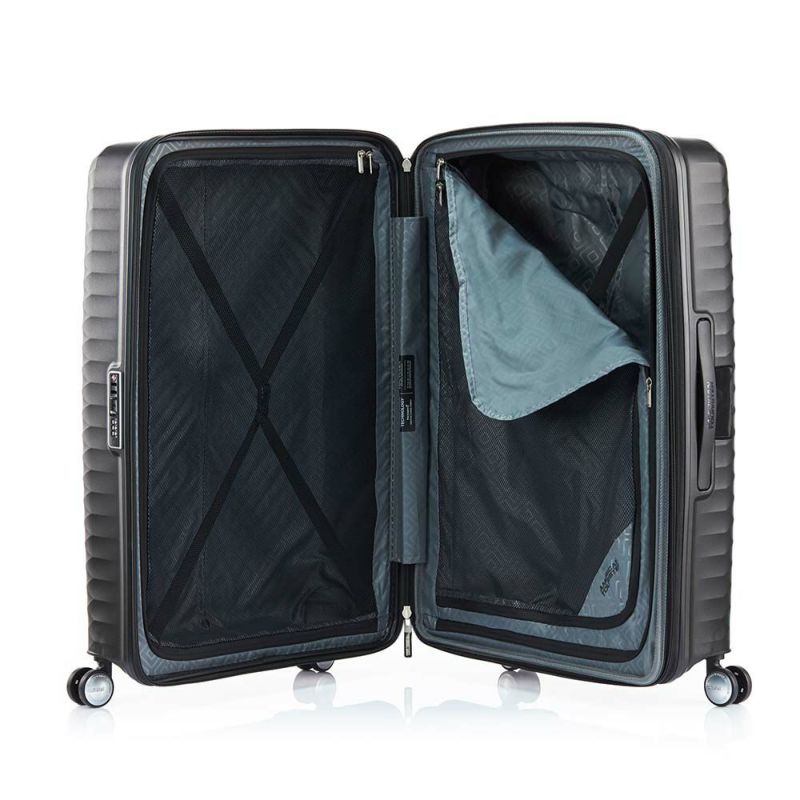【正規取扱店】スーツケースアメリカンツーリスターLサイズ容量拡張AmericanTouristerSQUASEMスクアセム94L106L7泊以上軽量キャリーケース大容量大きめおしゃれかわいい海外旅行旅行留学145747