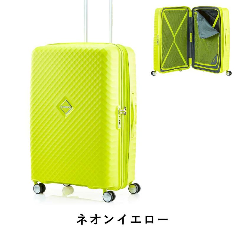 【正規取扱店】スーツケースアメリカンツーリスターLサイズ容量拡張AmericanTouristerSQUASEMスクアセム94L106L7泊以上軽量キャリーケース大容量大きめおしゃれかわいい海外旅行旅行留学145747
