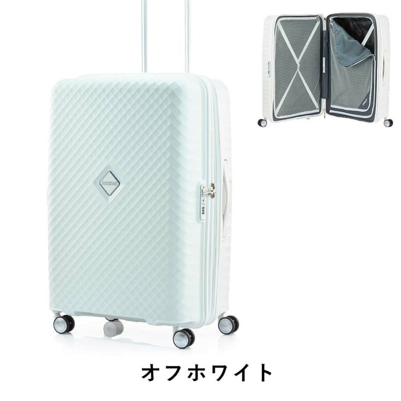 【正規取扱店】スーツケースアメリカンツーリスターLサイズ容量拡張AmericanTouristerSQUASEMスクアセム94L106L7泊以上軽量キャリーケース大容量大きめおしゃれかわいい海外旅行旅行留学145747