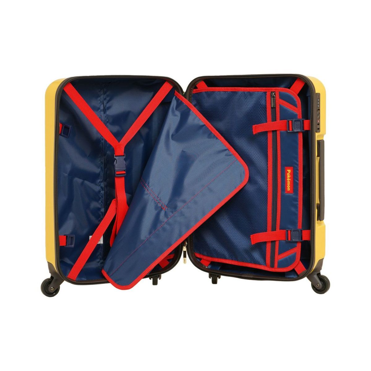 ピカチュウスーツケース機内持ち込みポケモンPokemonPikachuSサイズ37L2泊3泊4泊軽量キャリーケース機内持込機内持込みキャリーバッグおしゃれ旅行女子かわいい修学旅行PK-0864-50