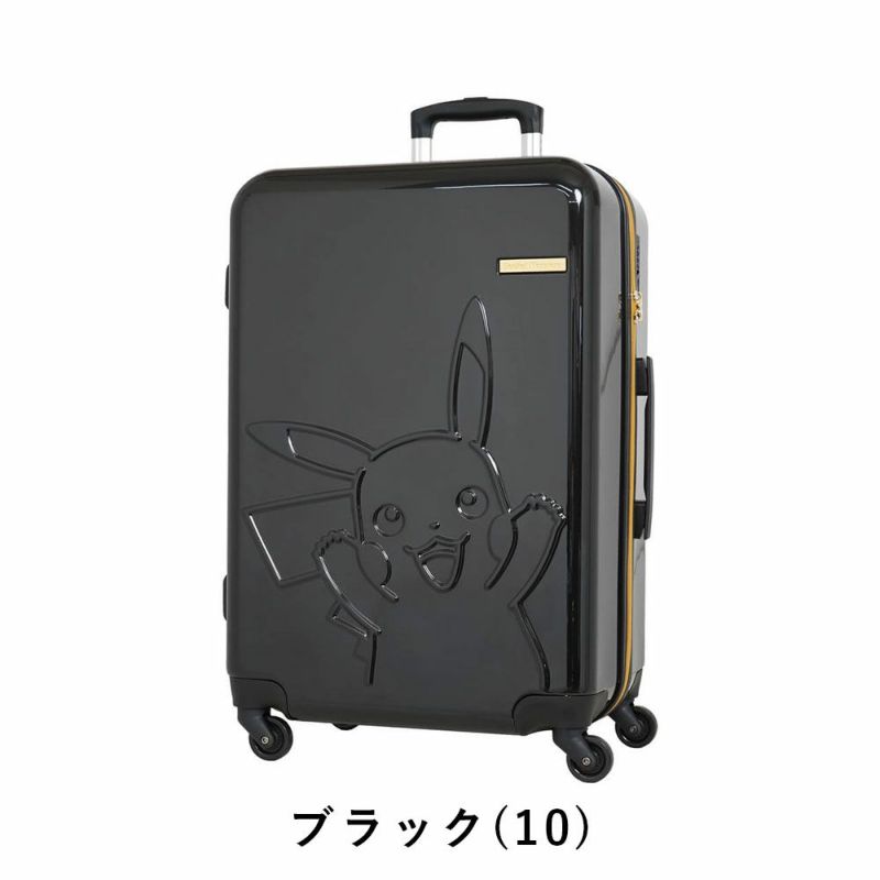 ピカチュウスーツケースポケモンPokemonPikachuMサイズ62L4泊5泊6泊軽量キャリーケースレディースメンズキャリーバッグおしゃれキャラクター旅行女子かわいい修学旅行PK-0864-60
