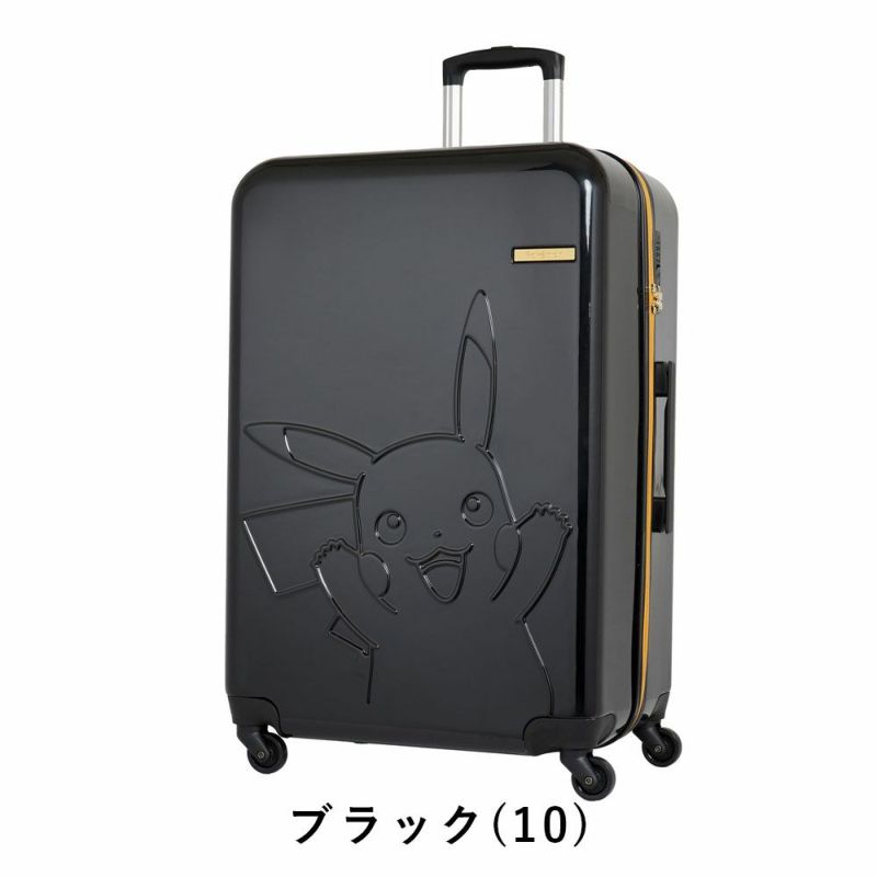 ピカチュウスーツケースポケモンPokemonPikachuLサイズ95L7泊以上軽量大きめ大容量キャリーケースレディースメンズキャリーバッグおしゃれ旅行女子かわいい海外旅行PK-0864-69