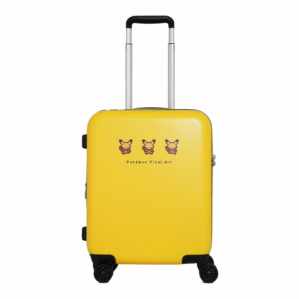ポケモンスーツケース機内持ち込みPokemonピクセルアートSサイズ37L43L拡張2泊3泊4泊軽量キャリーケースピカチュウイーブイキャリーバッグおしゃれ旅行女子かわいい修学旅行PK-0881-46