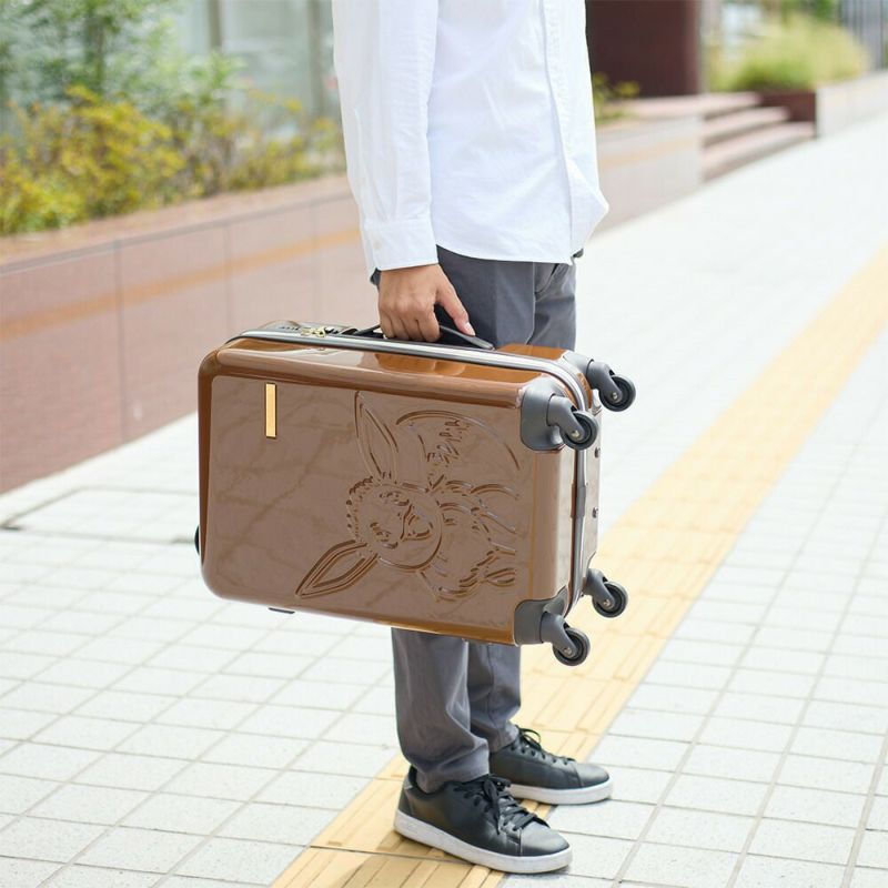 ポケモンイーブイスーツケース機内持ち込みPokemonSサイズ37L2泊3泊4泊軽量キャリーケース機内持込機内持込みポケットモンスターキャリーバッグおしゃれ旅行女子かわいい修学旅行PK-0877-50