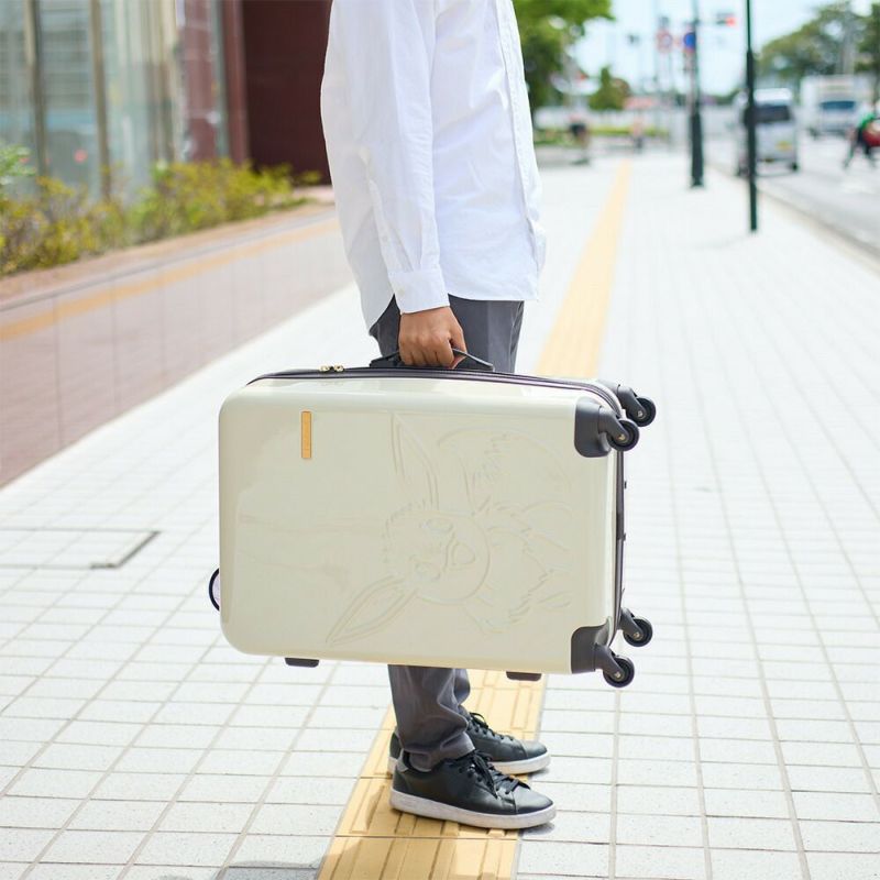 ポケモンスーツケースイーブイPokemonMサイズ62L4泊5泊6泊軽量キャリーケースレディースメンズキャリーバッグポケットモンスターおしゃれキャラクター旅行女子かわいい修学旅行PK-0877-60