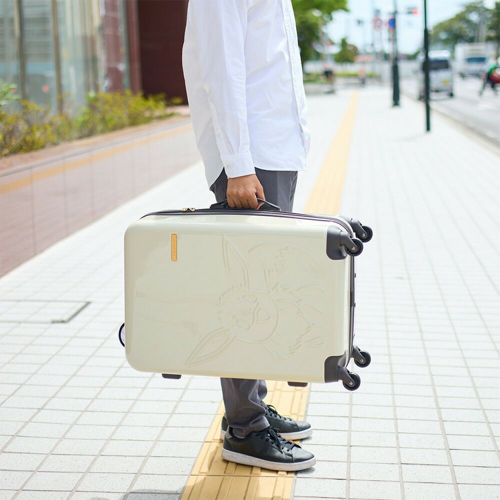 ポケモンスーツケースイーブイPokemonMサイズ62L4泊5泊6泊軽量キャリーケースレディースメンズキャリーバッグポケットモンスターおしゃれキャラクター旅行女子かわいい修学旅行PK-0877-60