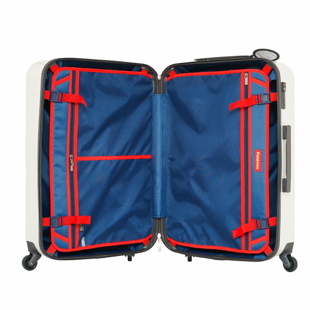 ポケモンスーツケースイーブイPokemonMサイズ62L4泊5泊6泊軽量キャリーケースレディースメンズキャリーバッグポケットモンスターおしゃれキャラクター旅行女子かわいい修学旅行PK-0877-60