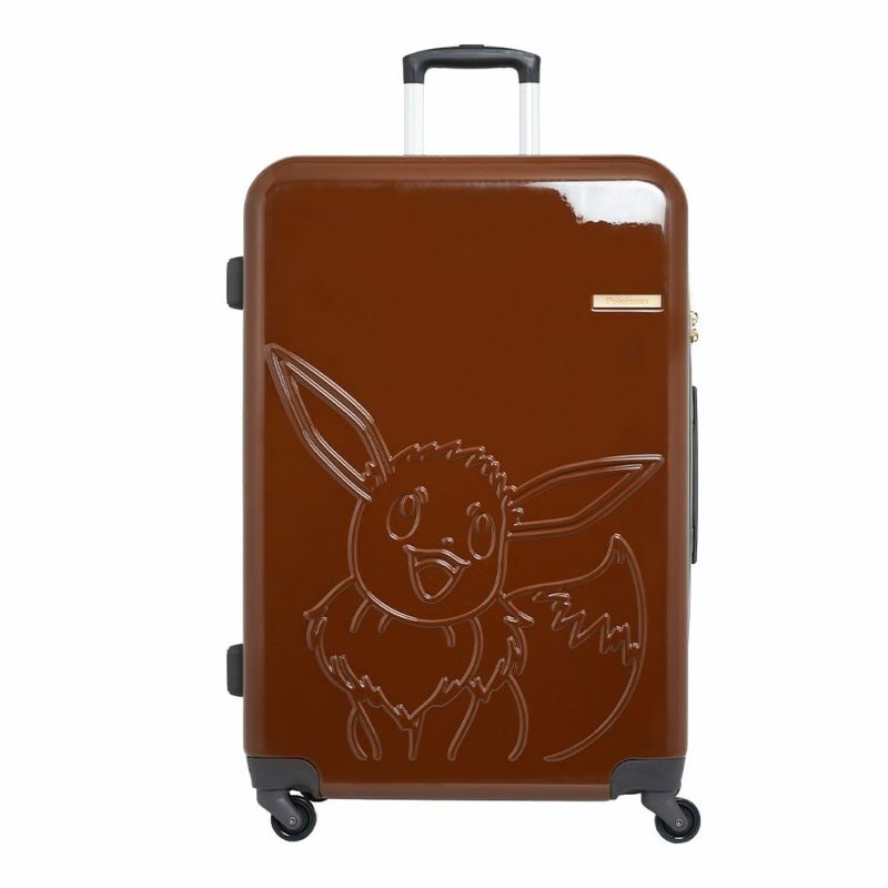 ポケモンスーツケースイーブイPokemonLサイズ95L7泊以上軽量大きめ大容量キャリーケースレディースメンズポケットモンスターキャリーバッグおしゃれ旅行女子かわいい海外旅行PK-0877-69