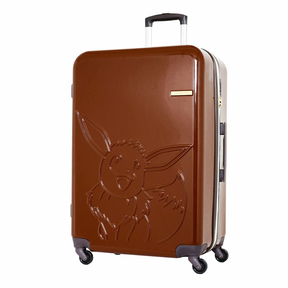 ポケモンスーツケースイーブイPokemonLサイズ95L7泊以上軽量大きめ大容量キャリーケースレディースメンズポケットモンスターキャリーバッグおしゃれ旅行女子かわいい海外旅行PK-0877-69