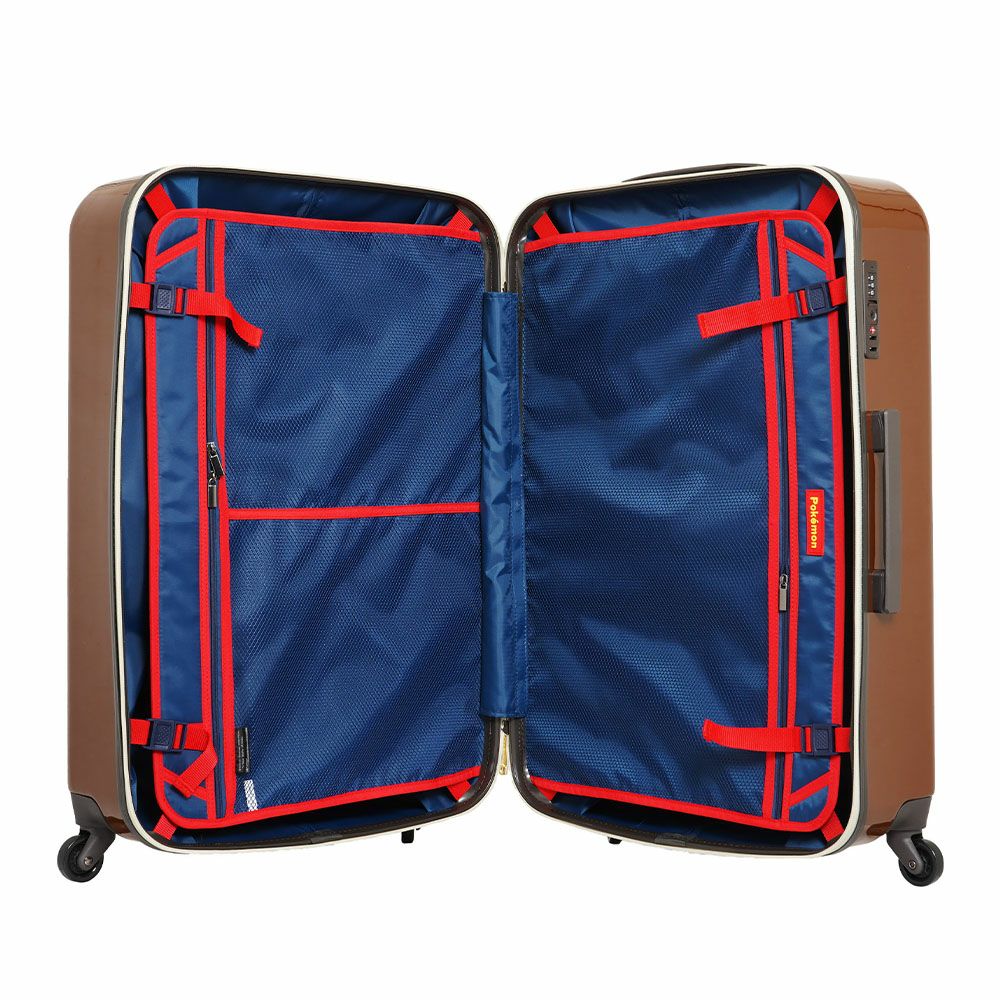 ポケモンスーツケースイーブイPokemonLサイズ95L7泊以上軽量大きめ大容量キャリーケースレディースメンズポケットモンスターキャリーバッグおしゃれ旅行女子かわいい海外旅行PK-0877-69