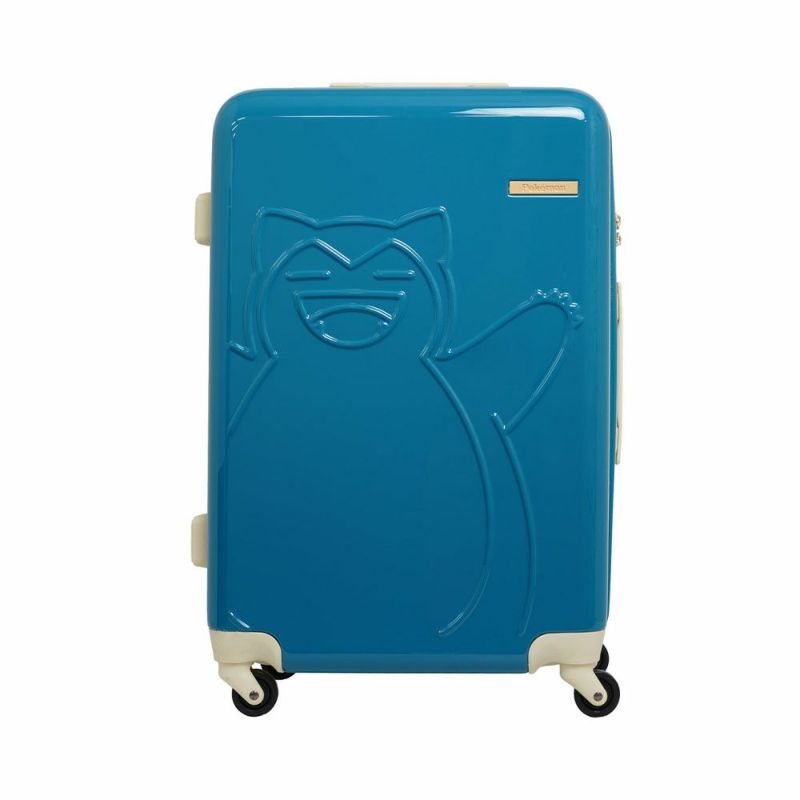 ポケモンスーツケースカビゴンPokemonMサイズ62L4泊5泊6泊軽量キャリーケースレディースメンズキャリーバッグポケットモンスターおしゃれキャラクター旅行女子かわいい修学旅行PK-0886-60