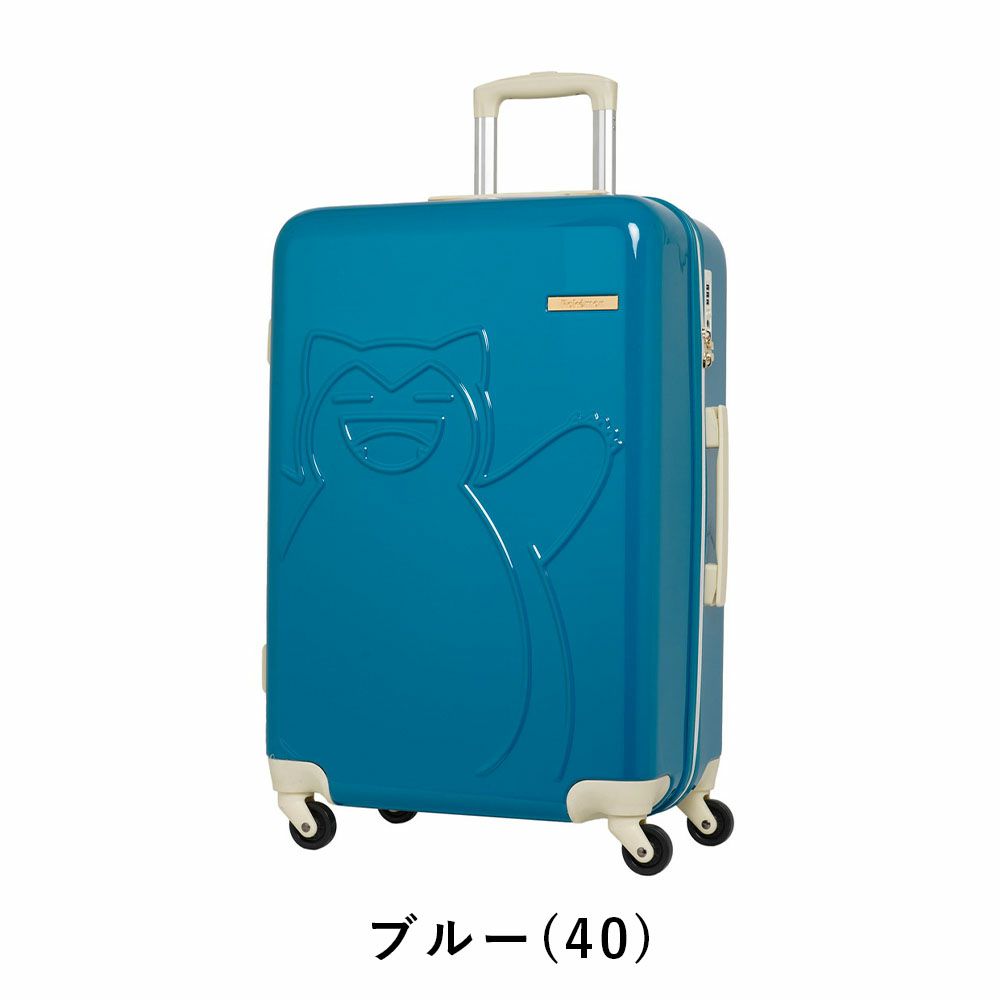 ポケモンスーツケースカビゴンPokemonMサイズ62L4泊5泊6泊軽量キャリーケースレディースメンズキャリーバッグポケットモンスターおしゃれキャラクター旅行女子かわいい修学旅行PK-0886-60