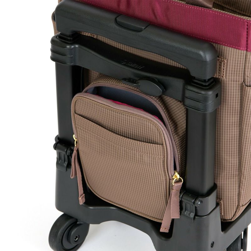 スワニーキャリーバッグSWANYルバンドミニ3ルバンドIIITS15Sサイズ小さめ小さいショッピングカート4輪ストッパー付きキャリーケースソフト機内持ち込みスワニーバッグ50代60代70代D-577