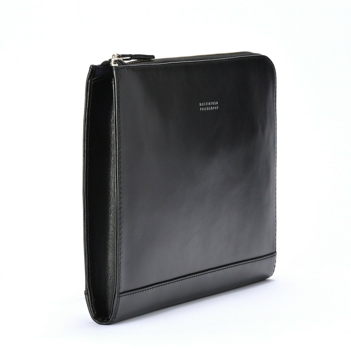 マッキントッシュフィロソフィークラッチバッグセカンドバッグMACKINTOSHPHILOSOPHYブレイヴァル本革大きめ大容量メンズセカンドバックファスナー革レザー結婚式葬式冠婚葬祭二次会73117