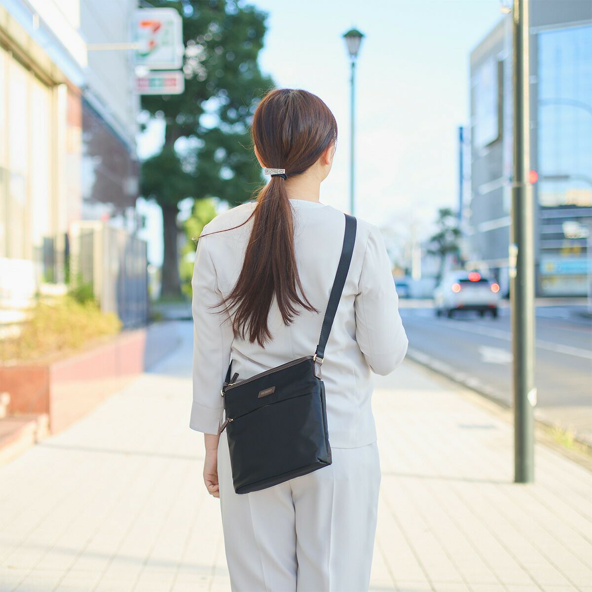 マッキントッシュフィロソフィーショルダーバッグアメリア2ショルダータテ型レディースMACKINTOSHPHILOSOPHY撥水斜めがけななめがけ旅行ブランドおしゃれ軽い観光きれいめスリムコンパクト68091