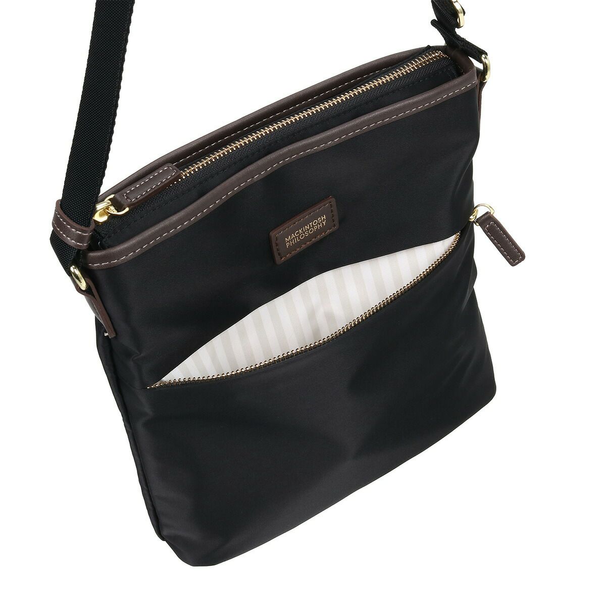 マッキントッシュフィロソフィーショルダーバッグアメリア2ショルダータテ型レディースMACKINTOSHPHILOSOPHY撥水斜めがけななめがけ旅行ブランドおしゃれ軽い観光きれいめスリムコンパクト68091