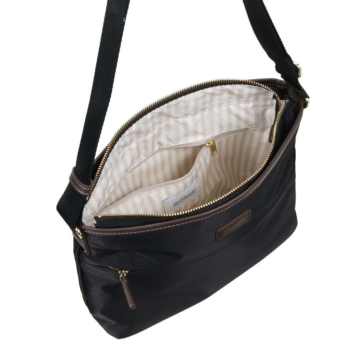 マッキントッシュフィロソフィーショルダーバッグアメリア2ショルダーヨコ型レディースMACKINTOSHPHILOSOPHY撥水斜めがけ旅行ブランドおしゃれ散歩軽い観光きれいめスリムコンパクト68092