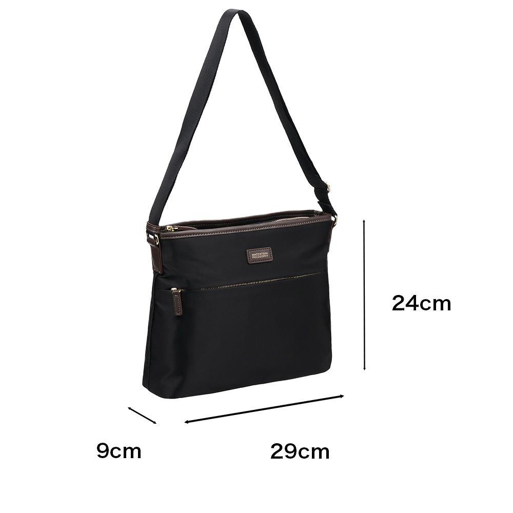 マッキントッシュフィロソフィーショルダーバッグアメリア2ショルダーヨコ型レディースMACKINTOSHPHILOSOPHY撥水斜めがけ旅行ブランドおしゃれ散歩軽い観光きれいめスリムコンパクト68092