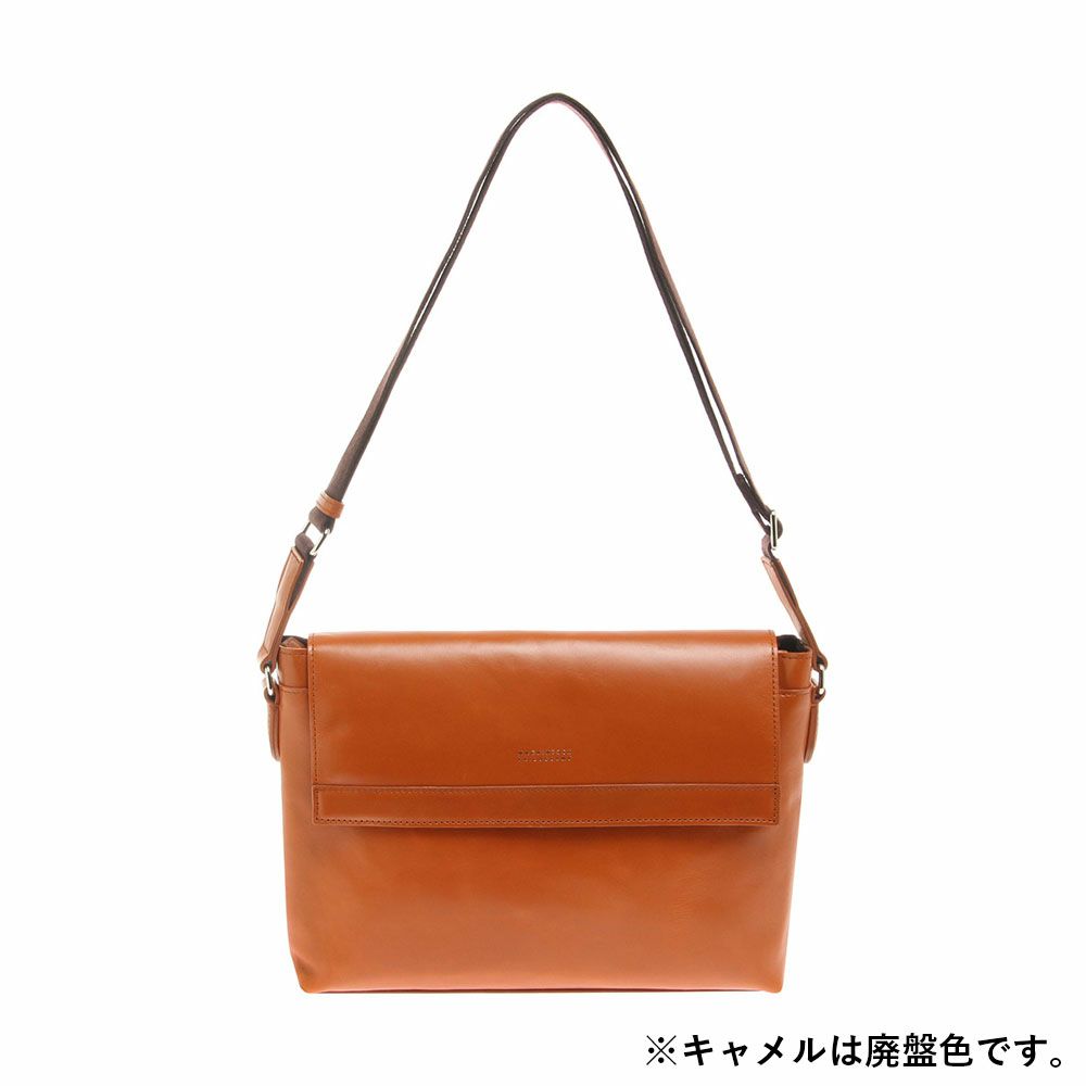 マッキントッシュフィロソフィーショルダーバッグB5サイズフラップ付きレザーショルダーバックMACKINTOSHPHILOSOPHYブレイヴァル本革メンズ通勤革レザー73111