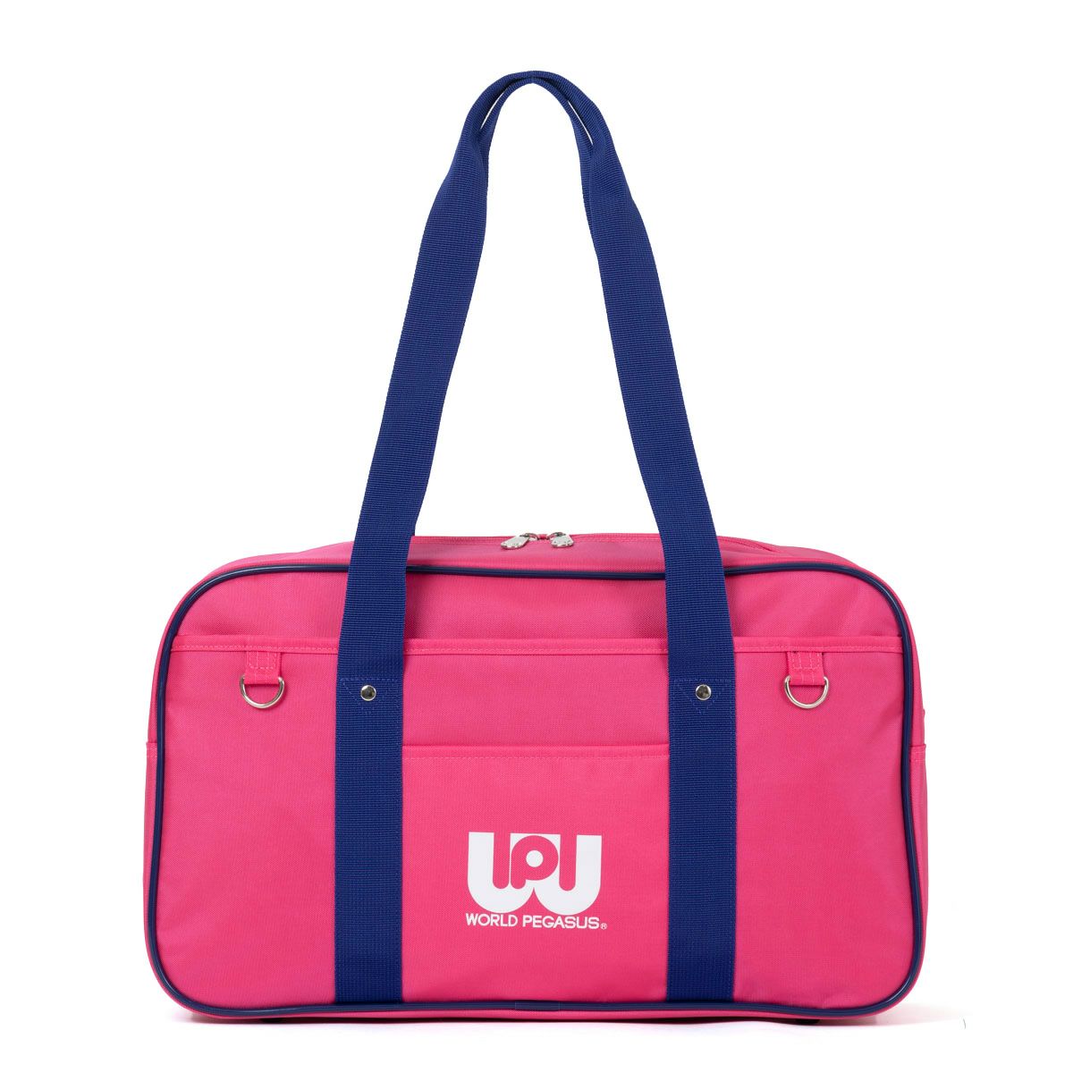 ワールドペガサススクールバッグワッペスクバA4WORLDPEGASUS女子中学生高校生女子高生レディーススクールバックカラーバッグわっぺ学生ブランド通学おしゃれかわいいカラーピンクレッドWP001