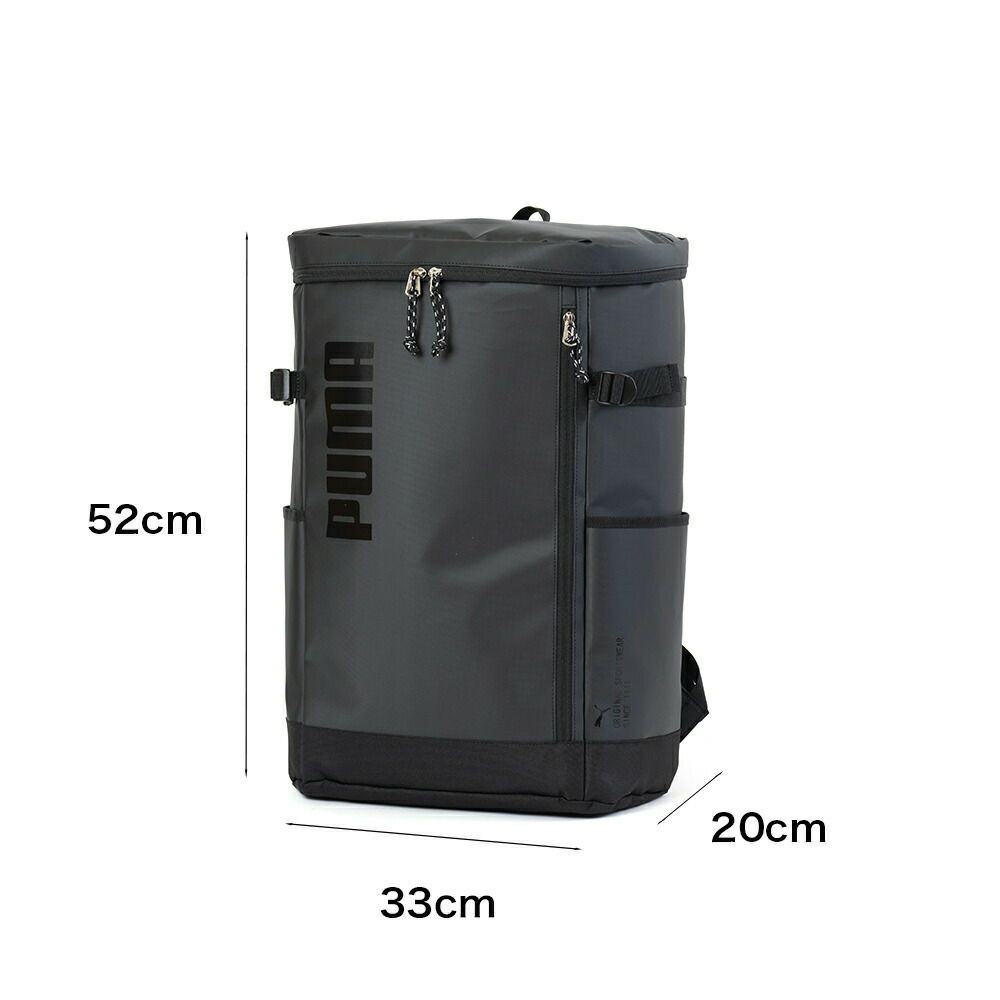 PUMAリュック通学大容量プーマ40LA3男子女子メンズレディースボックス型リュックサックバックパックリックサック通学リュックボックスリュックブランド人気大きめ高校生中学生J20357