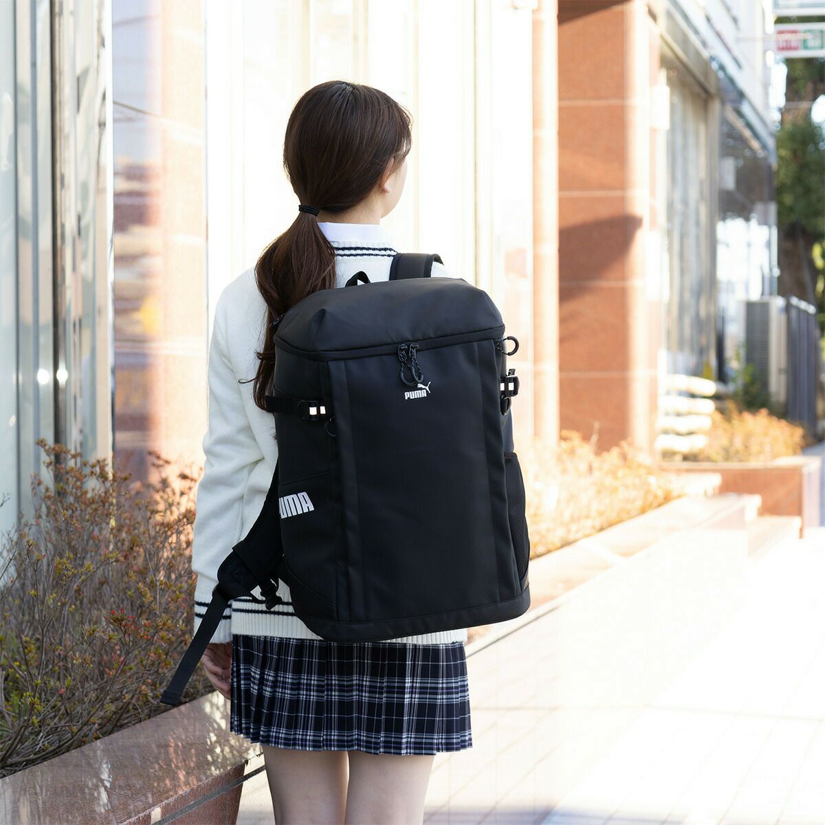 PUMAリュック通学プーマ33LB4A4ボックス型男子女子メンズレディースボックスリュック大容量リュックサックバックパック通学リュックブランド人気大きめ高校生中学生J20354