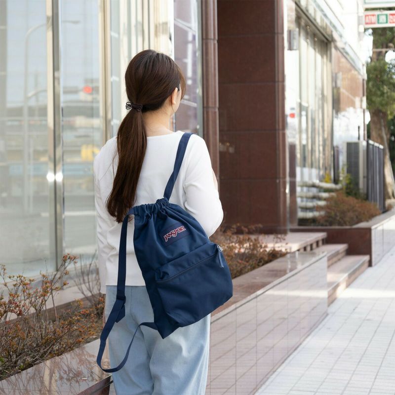 正規品ジャンスポーツナップザック巾着型リュックJANSPORTナップサックDRAWSACKドローサックレディースメンズ女子男子ジャンスポ14Lコンパクト巾着バッグ旅行軽量リュックサックJS0A83LQ