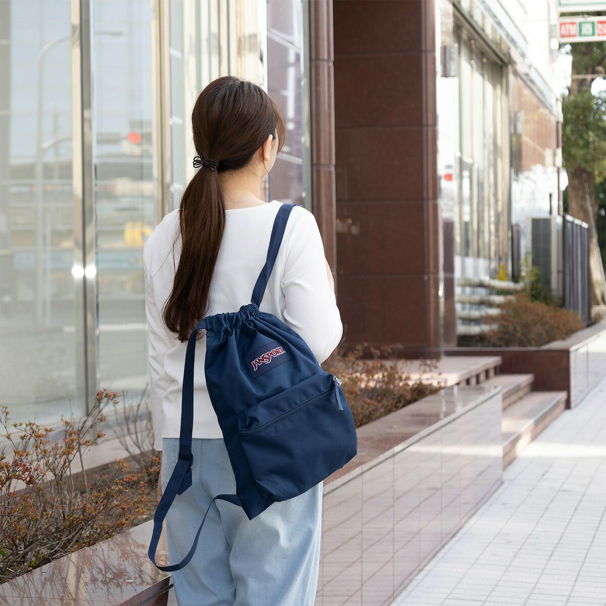 正規品ジャンスポーツナップザック巾着型リュックJANSPORTナップサックDRAWSACKドローサックレディースメンズ女子男子ジャンスポ14Lコンパクト巾着バッグ旅行軽量リュックサックJS0A83LQ