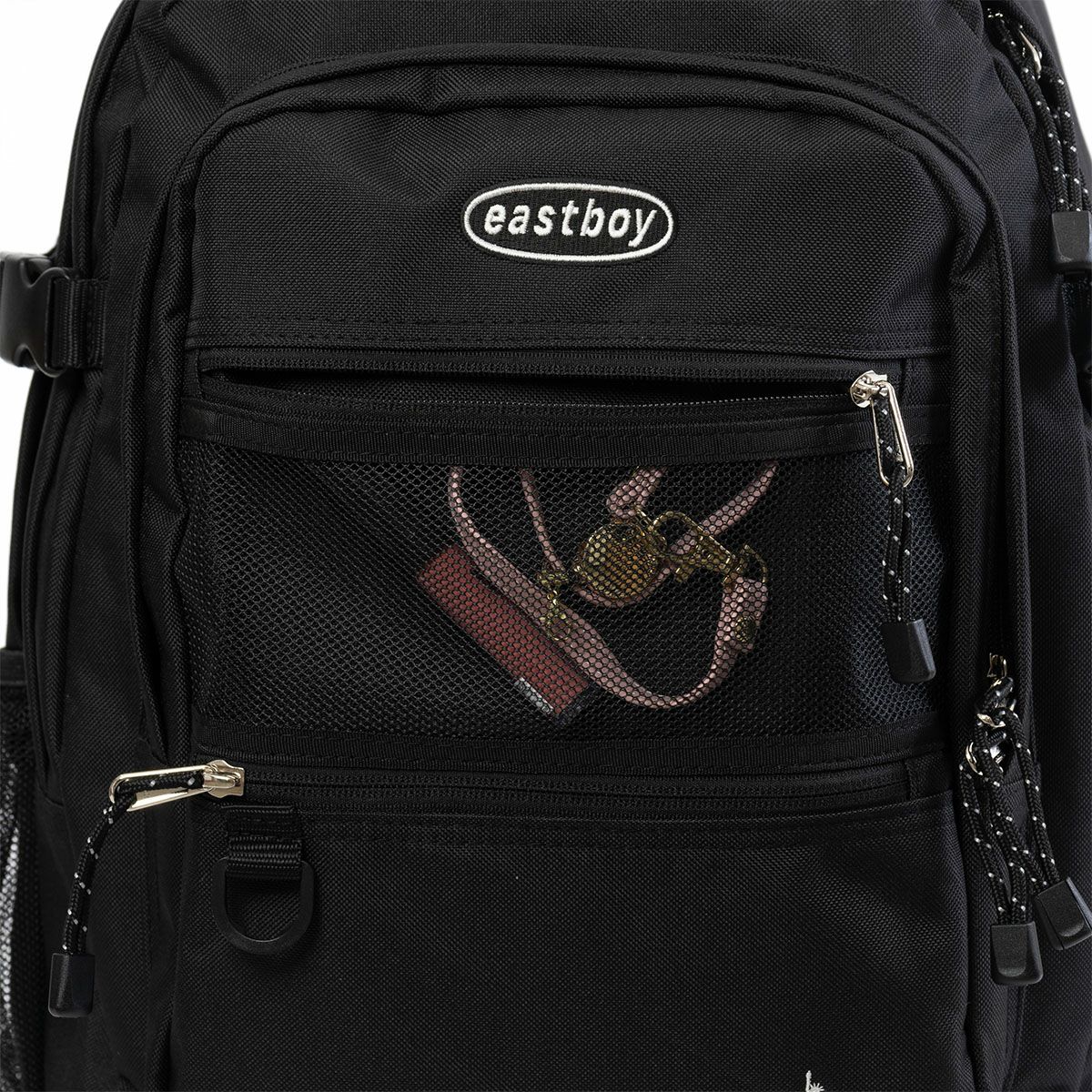 イーストボーイリュック通学女子中学生高校生メッシュリュック女子高生EASTBOY33LB4A4レディースリュックサックスクールリュック通学リュックブランド大容量かわいい黒ブラックEASTBOY5209183