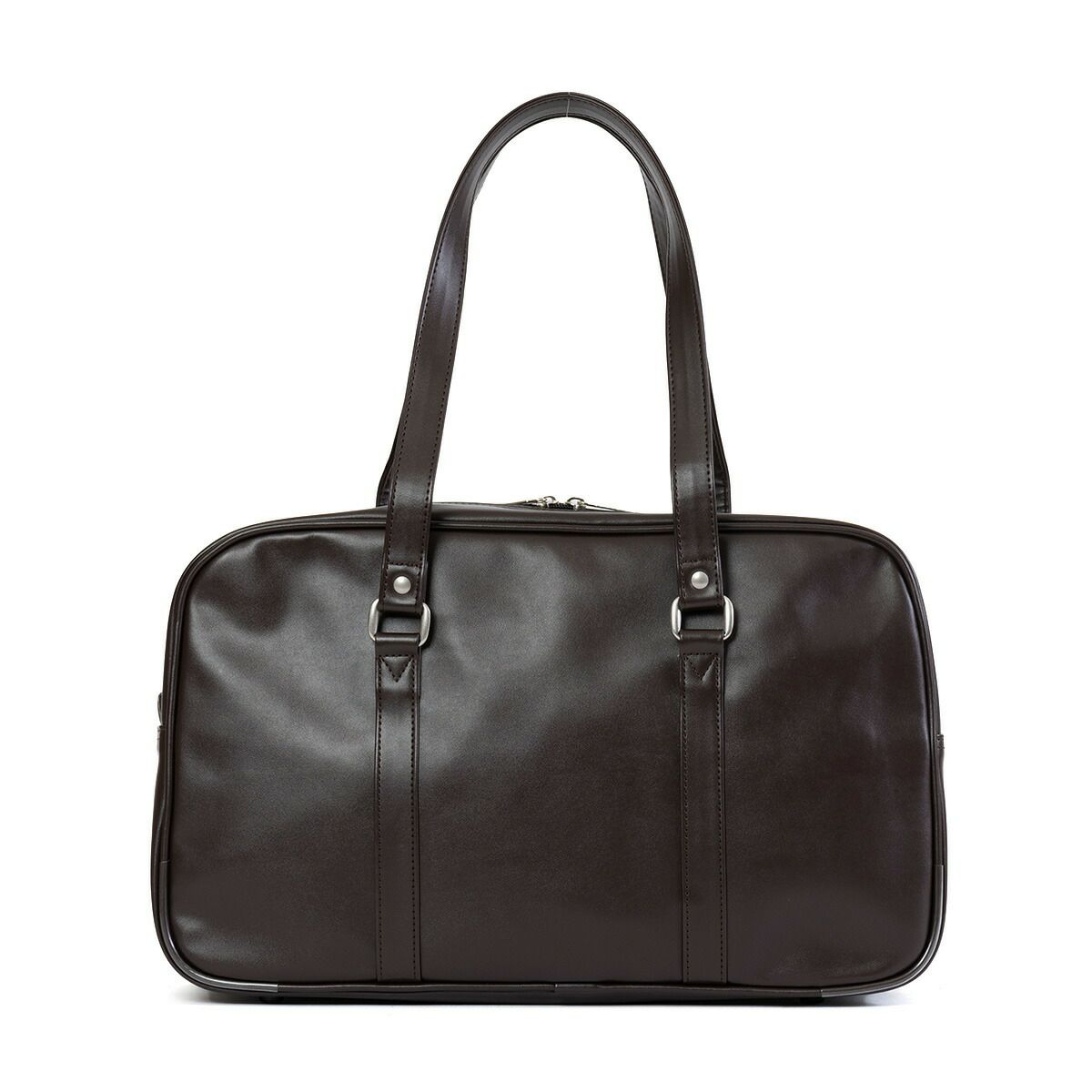 フィラスクールバッグFILA合皮A4女子中学生高校生女子高生レディーススクールバックサブバッグサブバックスクバブランド通学おしゃれかわいい大容量ブラックブラウン7895