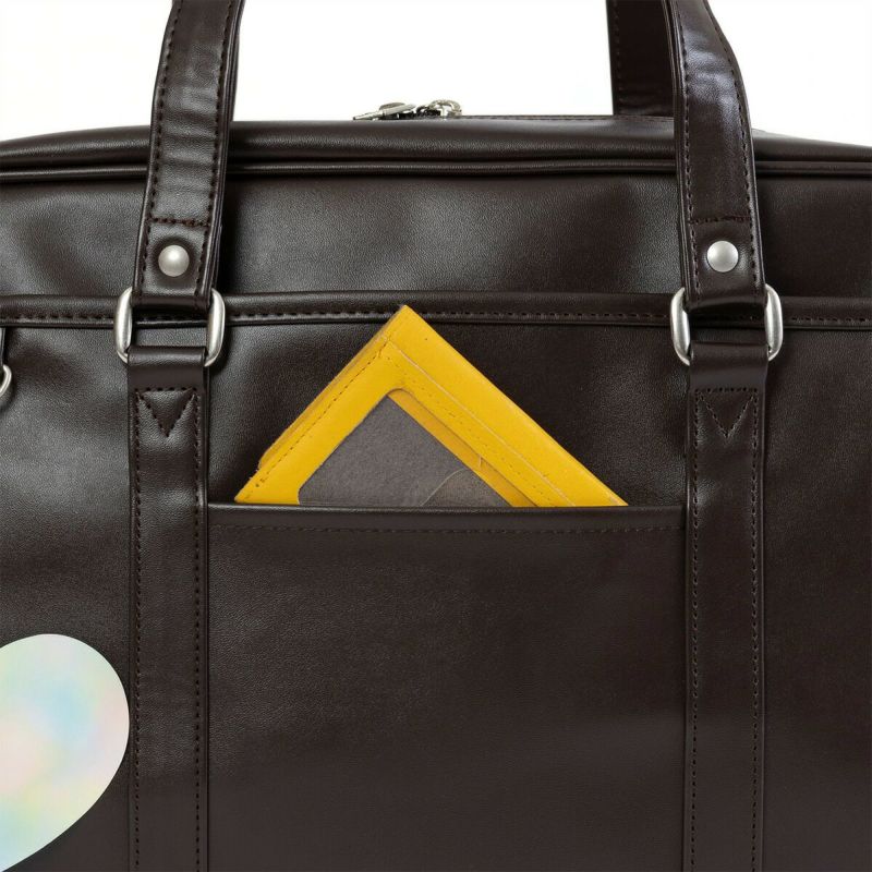 フィラスクールバッグFILA合皮A4女子中学生高校生女子高生レディーススクールバックサブバッグサブバックスクバブランド通学おしゃれかわいい大容量ブラックブラウン7895