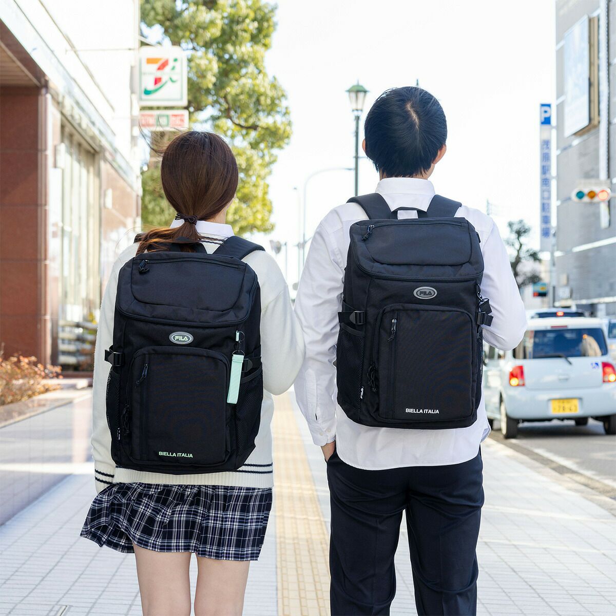 フィラリュックFILA33LA4B4大容量女子男子レディースメンズ中学生高校生女子高生リュックサックスクールリュック通学リュックスポーツリュックボックス型ブランドおしゃれ人気7893