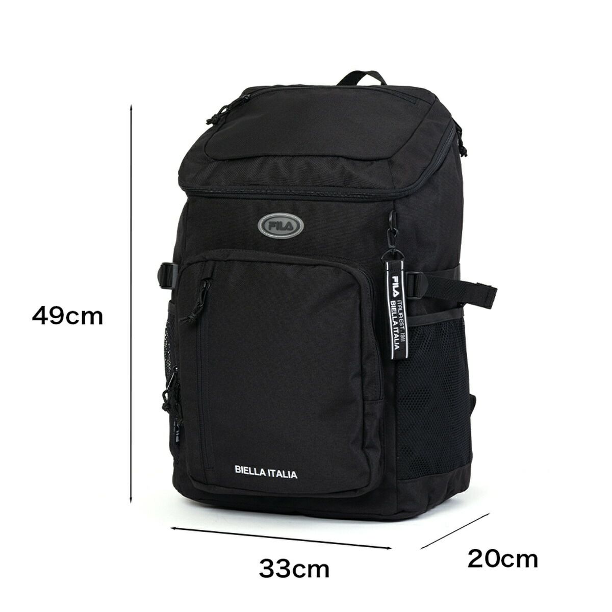フィラリュックFILA33LA4B4大容量女子男子レディースメンズ中学生高校生女子高生リュックサックスクールリュック通学リュックスポーツリュックボックス型ブランドおしゃれ人気7893