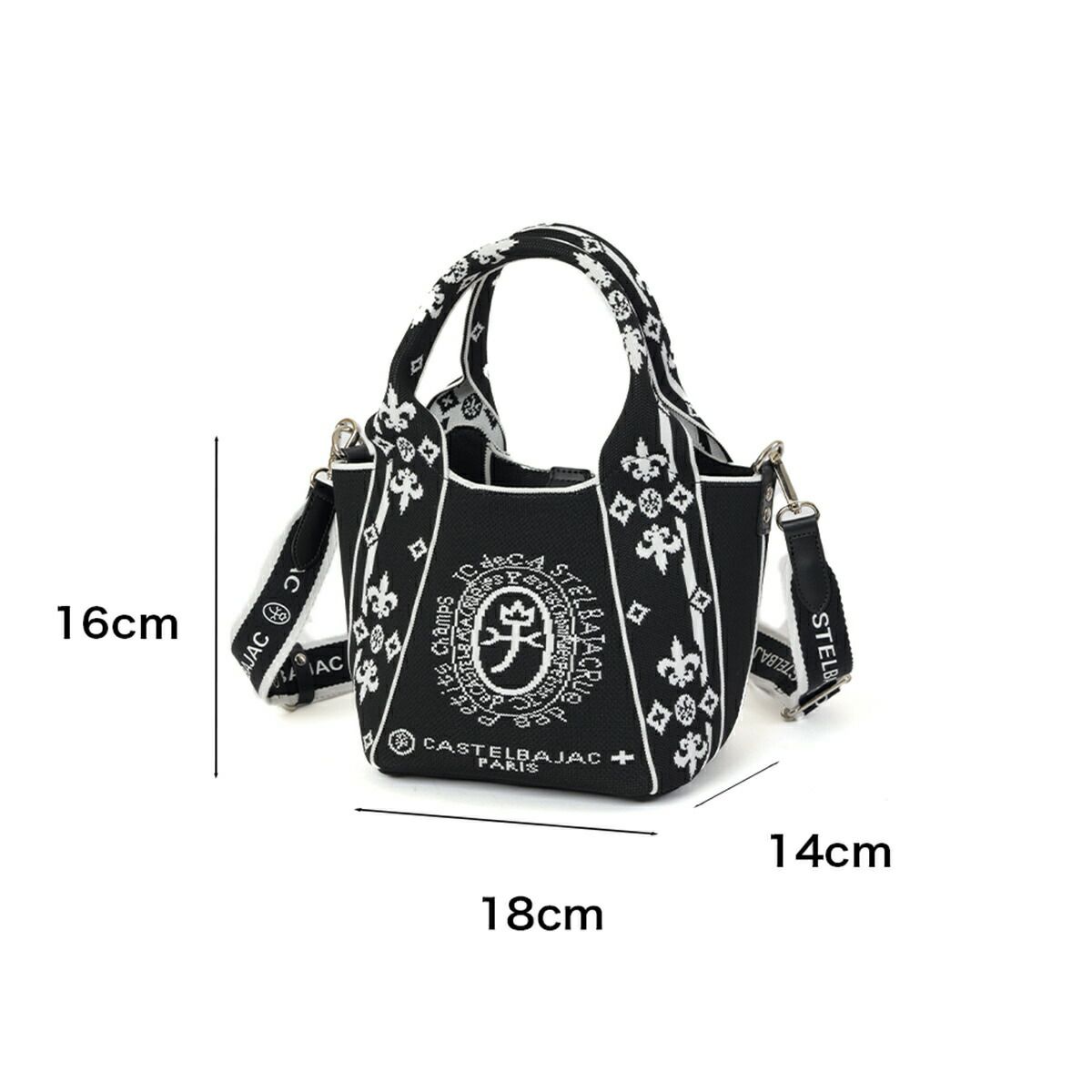 カステルバジャックショルダーバッグミニトートミニトートバッグ2WAYCASTELBAJACライラIIメンズレディースショルダーミニ斜めがけ斜め掛けブランド大人おしゃれコンパクト小さめ87731