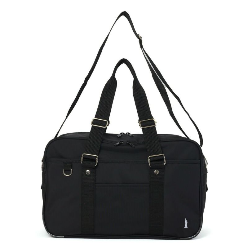 イーストボーイスクールバッグショルダー付きナイロンEASTBOYスクバブランドA4女子中学生高校生女子高生レディーススクールバック通学2層式ショルダーバッグナイロンバッグ黒色紺色5209306