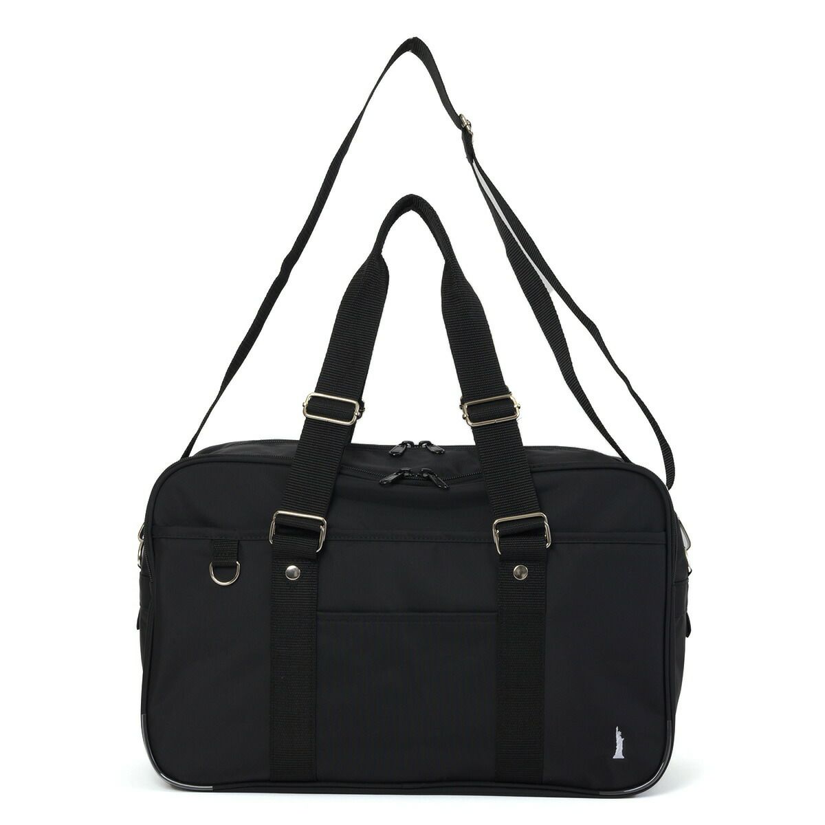 イーストボーイスクールバッグショルダー付きナイロンEASTBOYスクバブランドA4女子中学生高校生女子高生レディーススクールバック通学2層式ショルダーバッグナイロンバッグ黒色紺色5209306