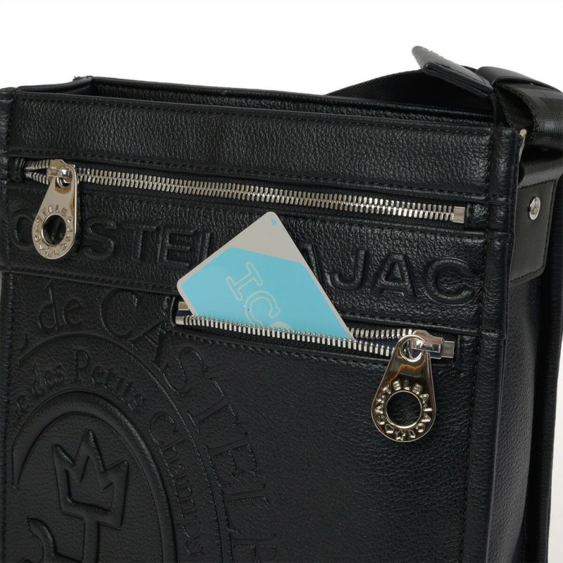 カステルバジャックショルダーバッグ縦型ショルダーバッグCASTELBAJACダナンメンズレディースショルダーバックブランド普段使い旅行お出かけ大人男性女性人気45114