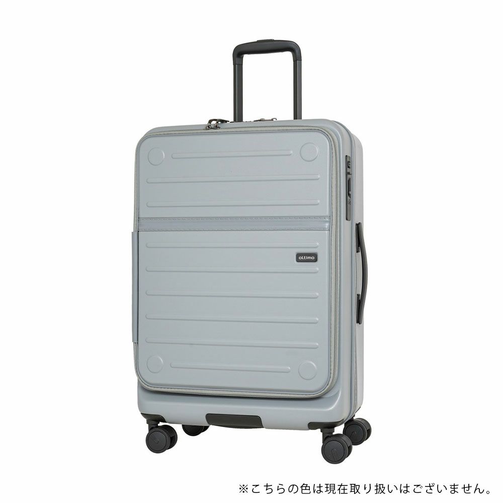 オルティモスーツケースoltimoMサイズフロントオープンハーフオープン63L4泊5泊6泊軽量キャリーケースキャリーバッグおしゃれ旅行女子かわいいOT-0857-60
