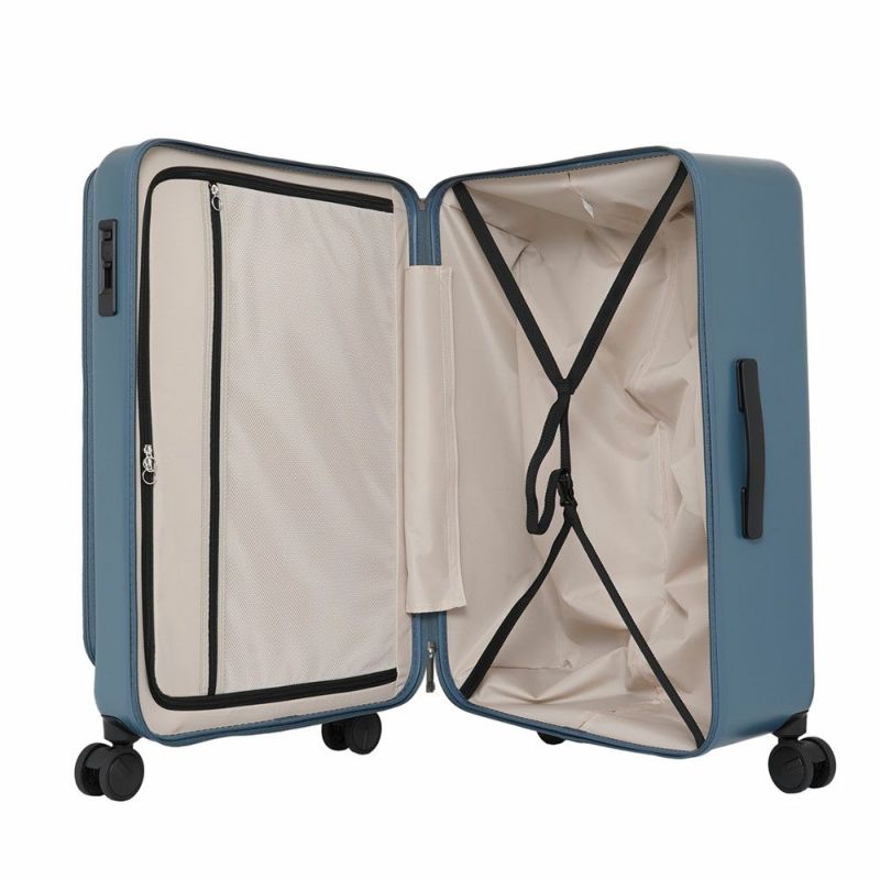 オルティモスーツケースoltimoLサイズフロントオープンハーフオープン97L7泊1週間以上大容量大きめキャリーケースキャリーバッグおしゃれ旅行女子長期OT-0857-67